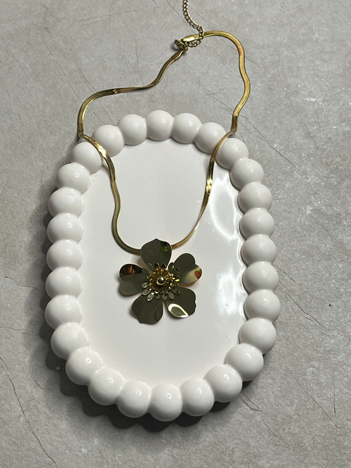 Golden Bloom Necklace