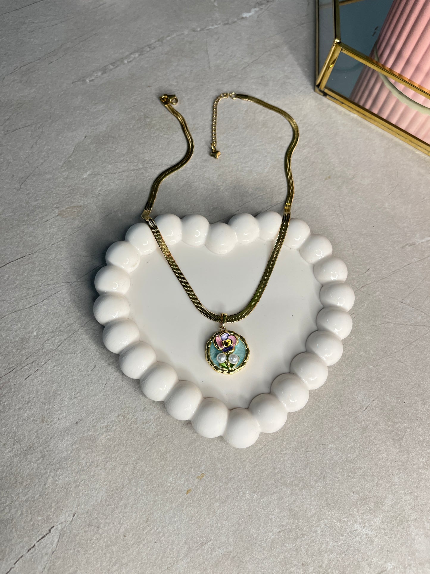 Ocean Rose Necklace